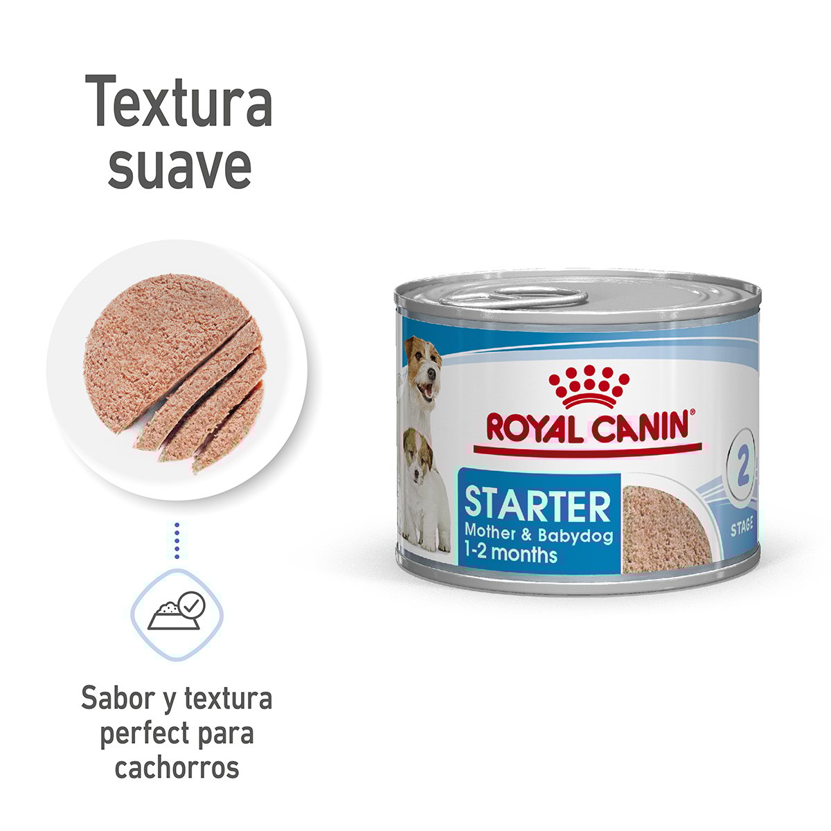 Alimento Royal Canin Starter Lata Para Perro 145g