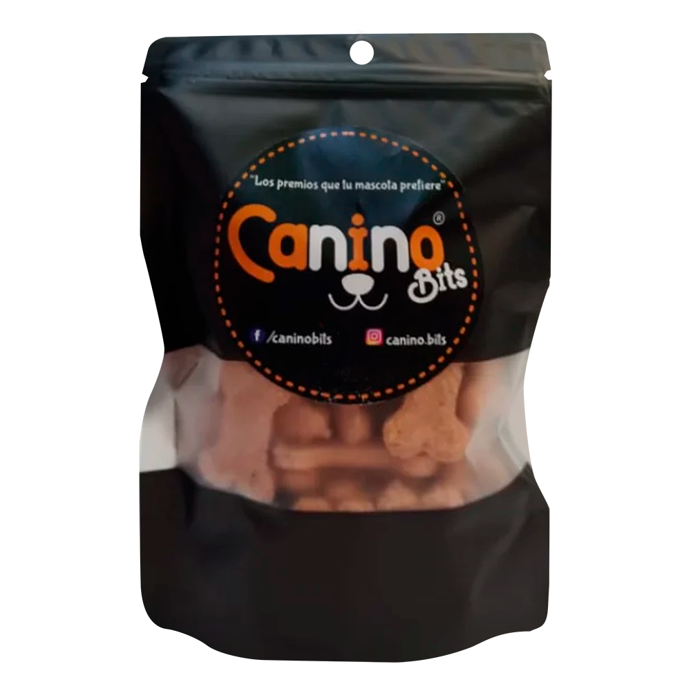 Galletas Canino Bits Sabor Hueso Tocino