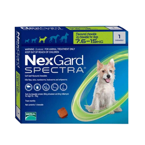 NexGard Spectra 1 Tableta De 7.5 kg a 15 kg