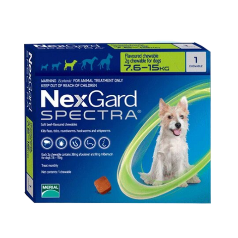 NexGard Spectra 1 Tab De 7.5kg-15kg
