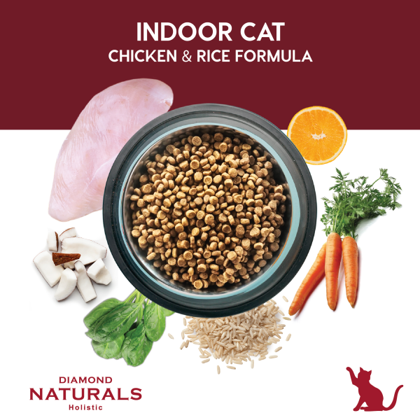Alimento Diamond Naturals Indoor Para Gato
