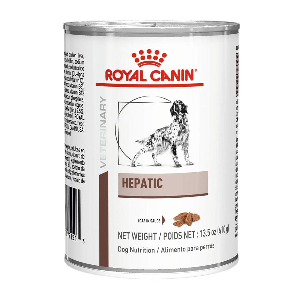 Alimento Royal Canin Hepatic Para Perro Lata 410 g