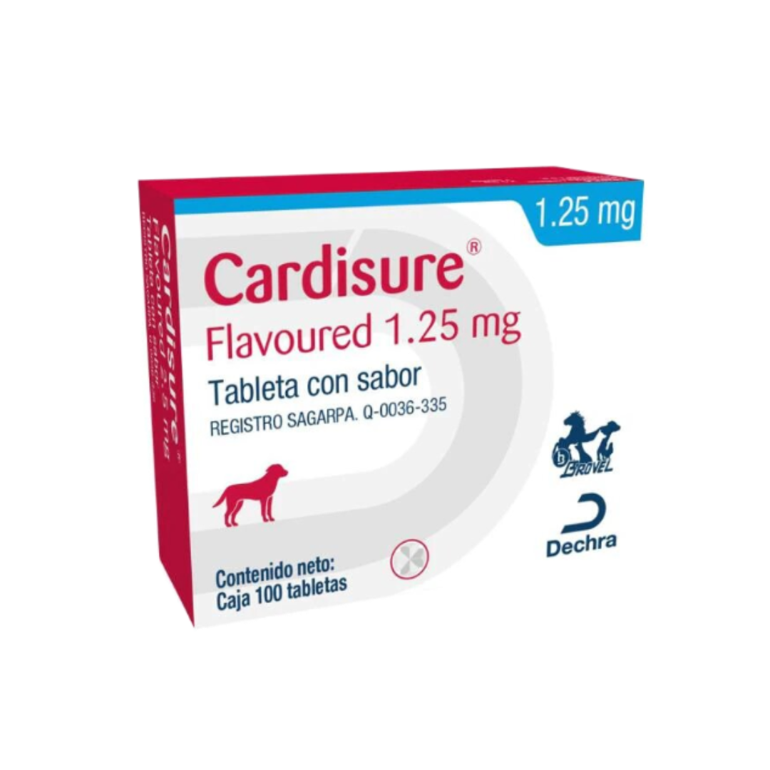 Cardisure 1.25mg Caja Con 100 Tabletas