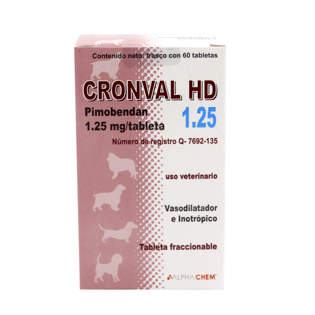Cronval HD 1.25mg Frasco 60 Tabs