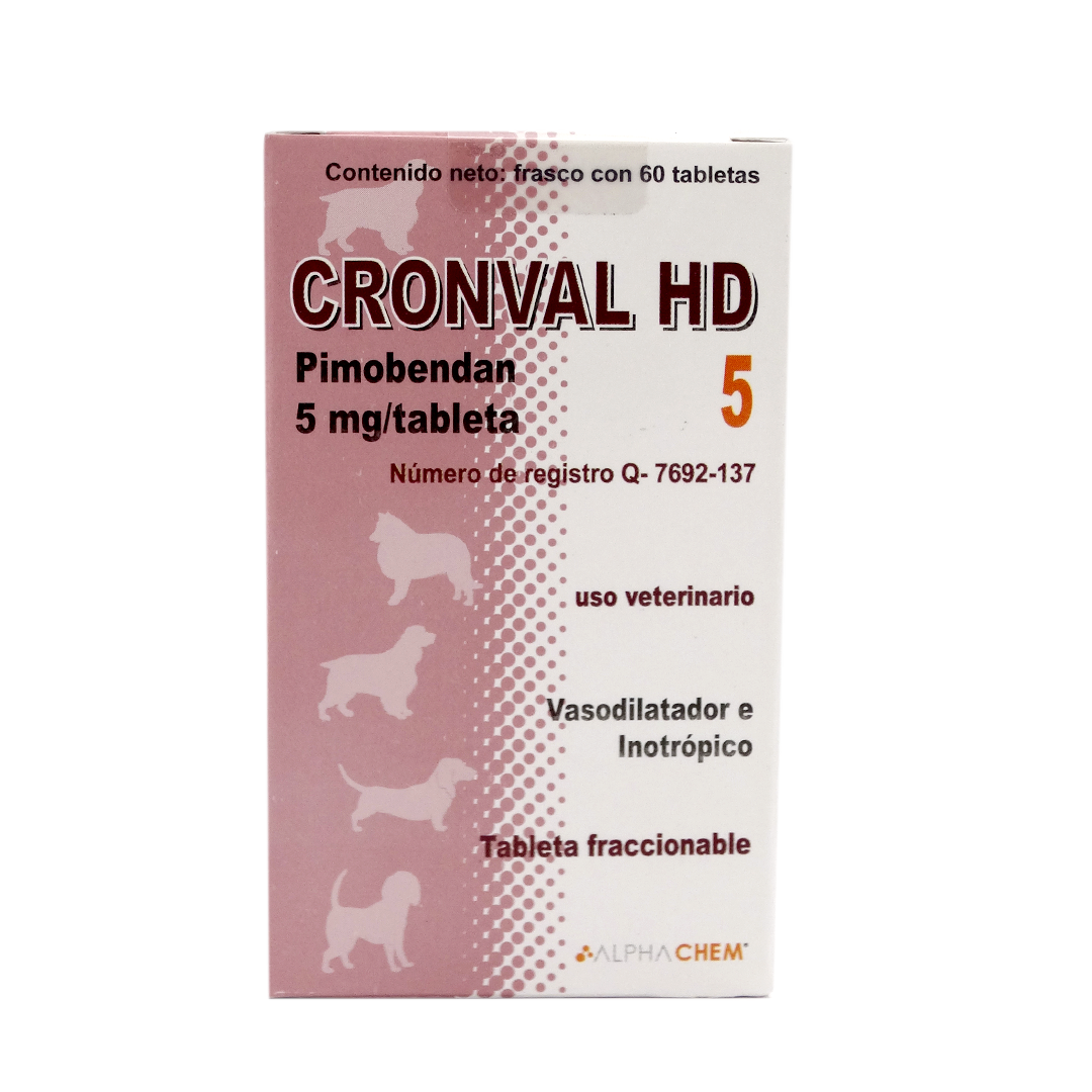 Cronval HD 5mg Frasco 60 Tabs
