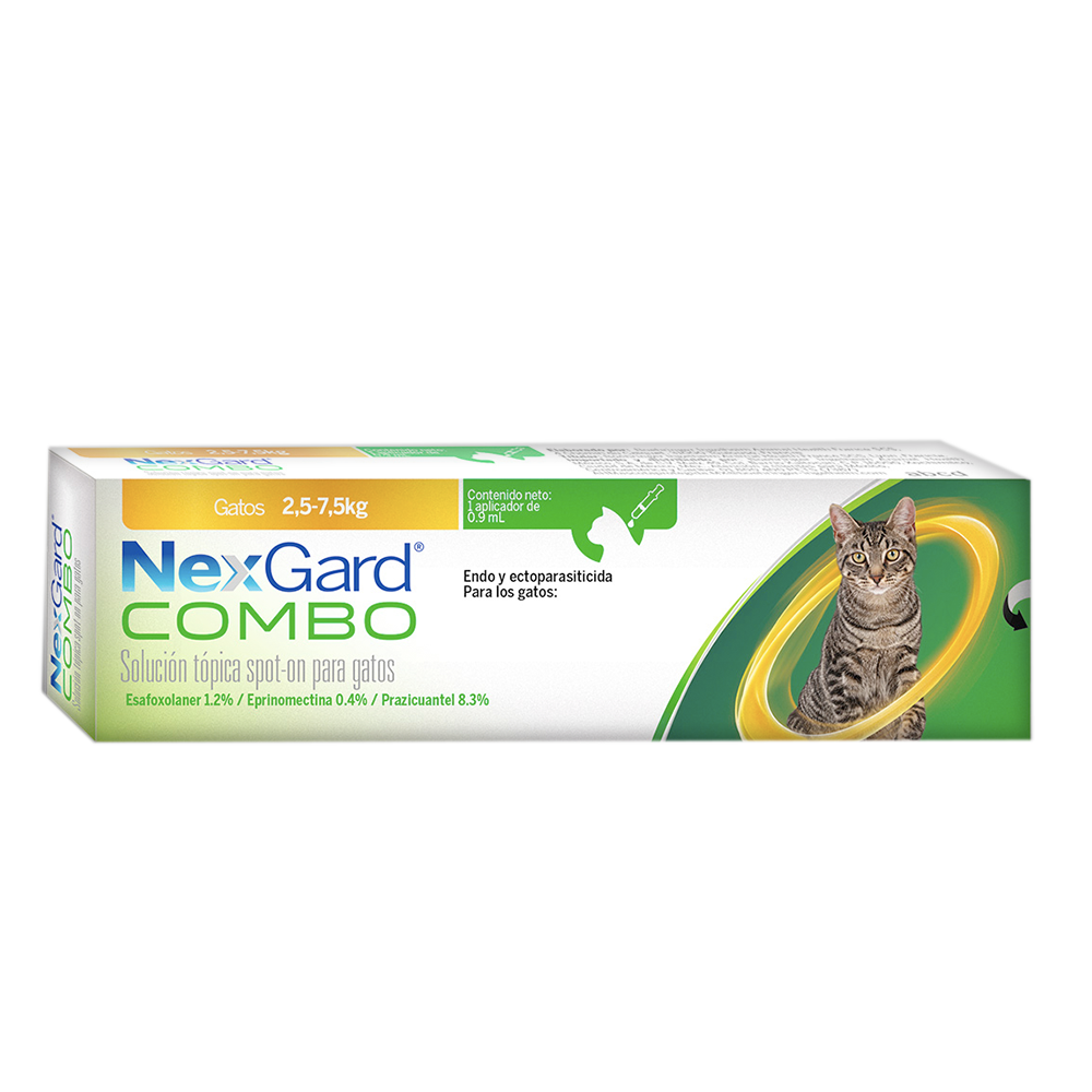 NEXGARD COMBO P/GATO 2.5-7.5 kg