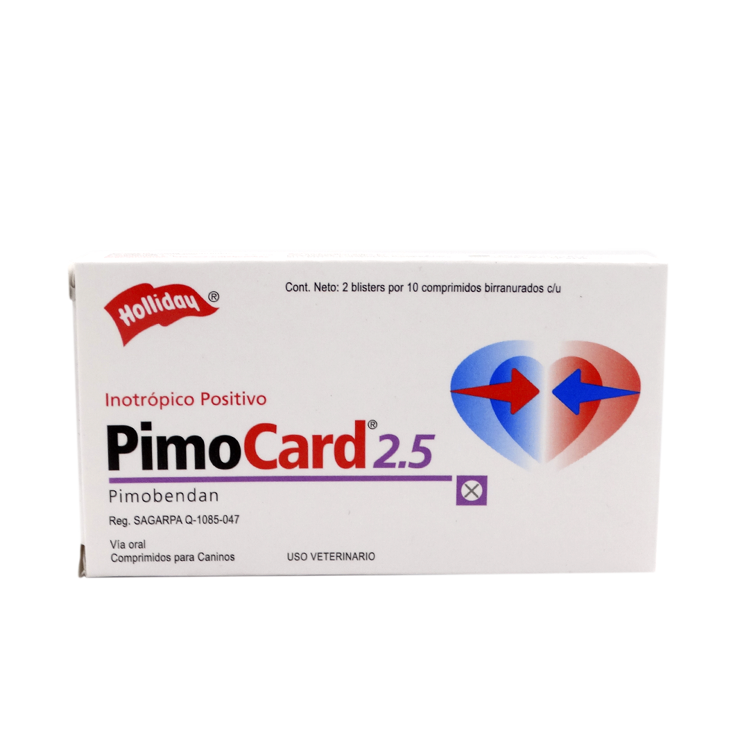 PimoCard 2.5 Caja Con 20 Tabletas