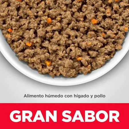 Hill's Science Diet Alimento Húmedo Receta Higado y Pollo para Gato Adulto 82 g