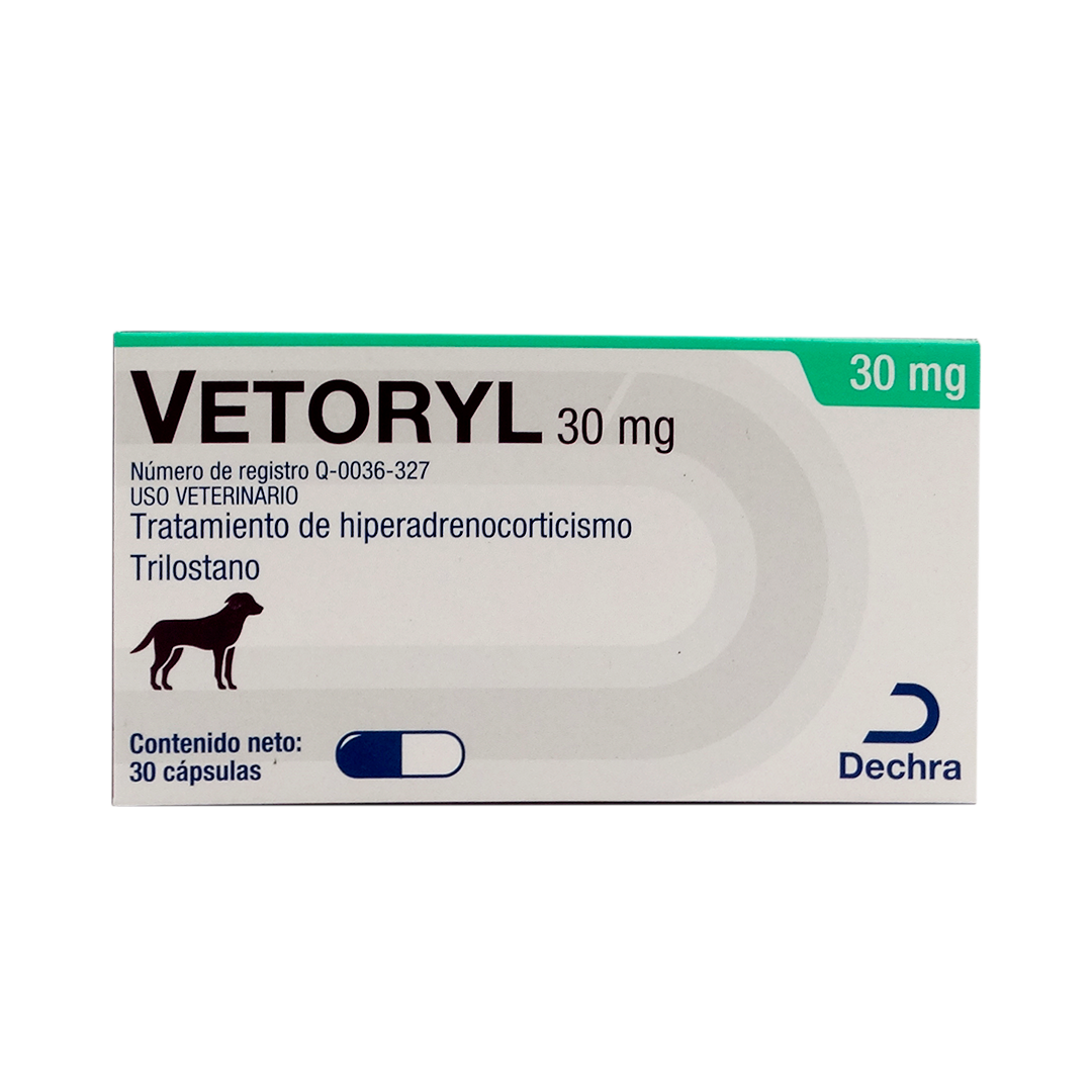 Vetoryl 30 mg Caja Con 30 Capsulas