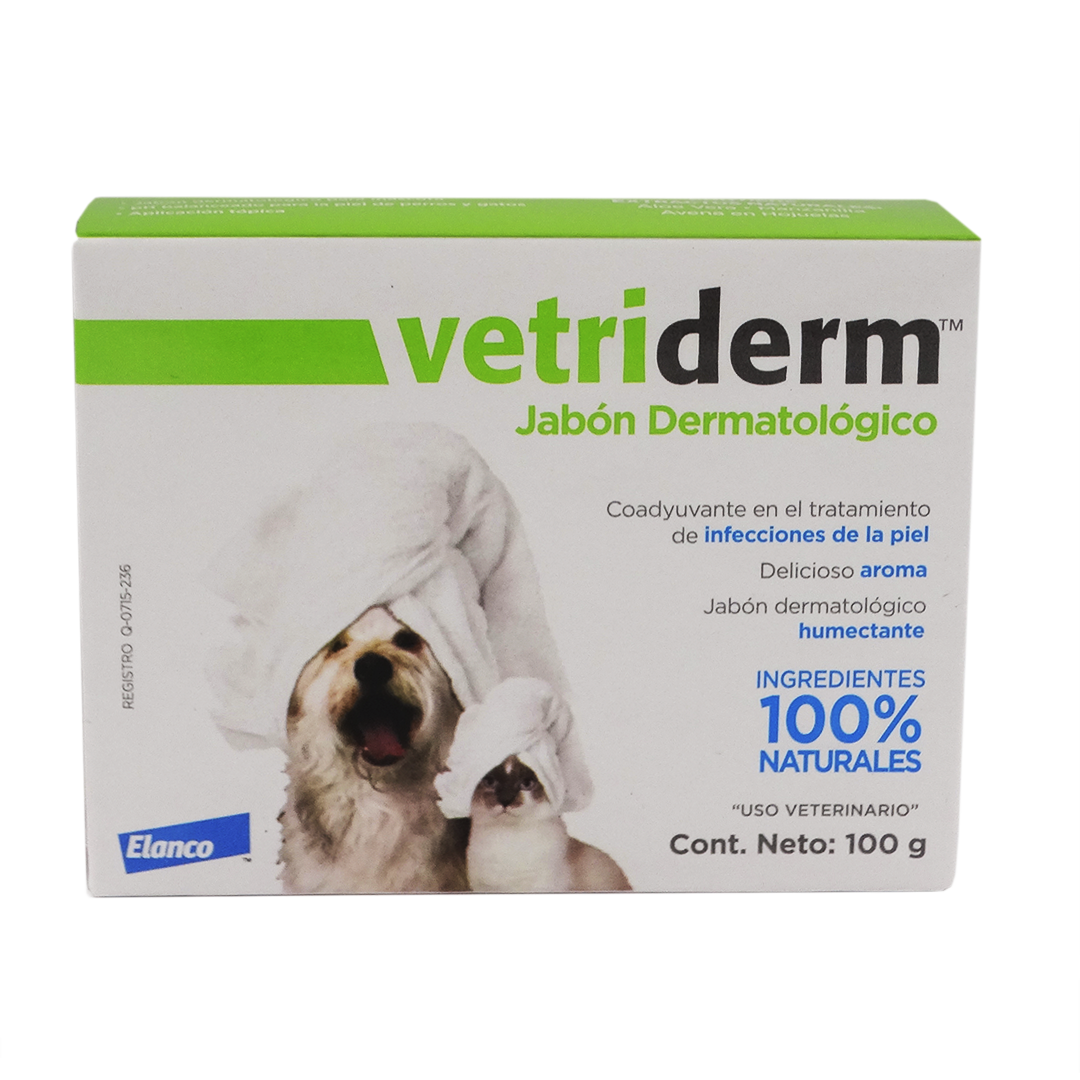 Vetriderm Jabón Dermatológico 100 g