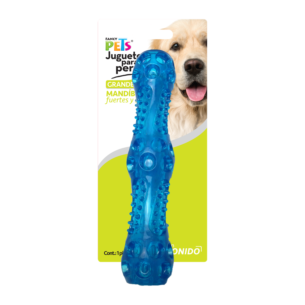 Juguete Fancy Pets Vara Flexible Grande Con Sonido