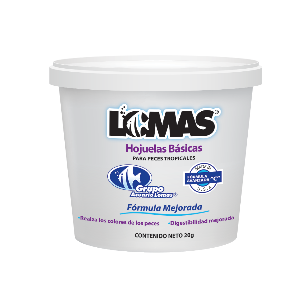 Hojuelas Básicas Para Peces Tropicales 20g