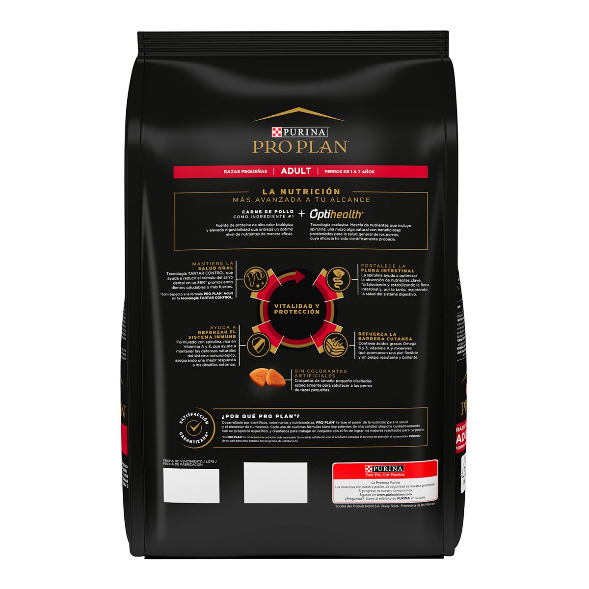 Alimento Pro Plan Adulto Razas Pequeñas
