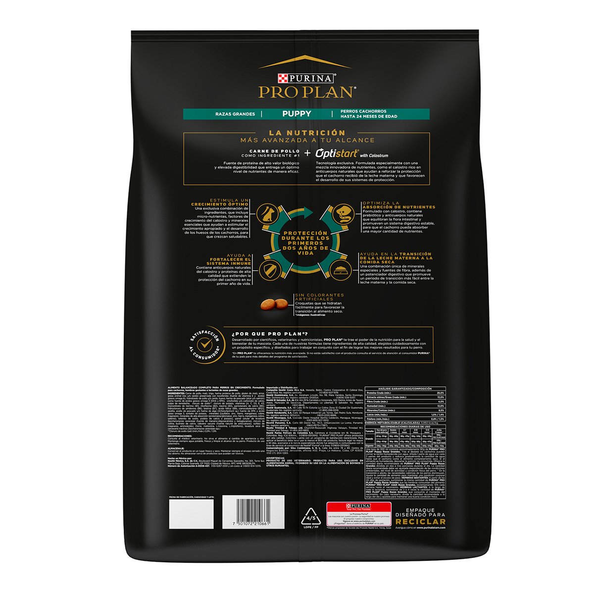 Alimento Pro Plan Cachorro Razas Grandes (UNICAMENTE BAJO PEDIDO)