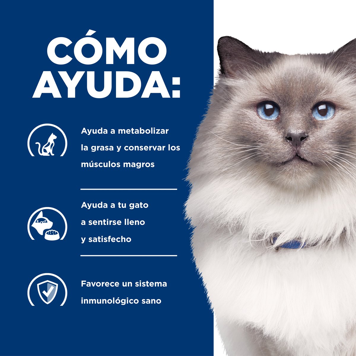 Alimento Hill's Prescription Diet r/d Reducción de Peso Para Gato 3.9kg