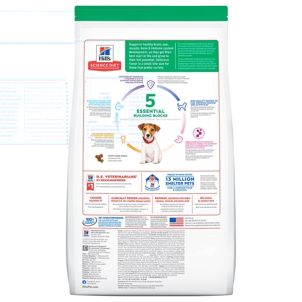 Alimento Hill's Science Diet Original Cachorro Para Perro Raza Pequeña