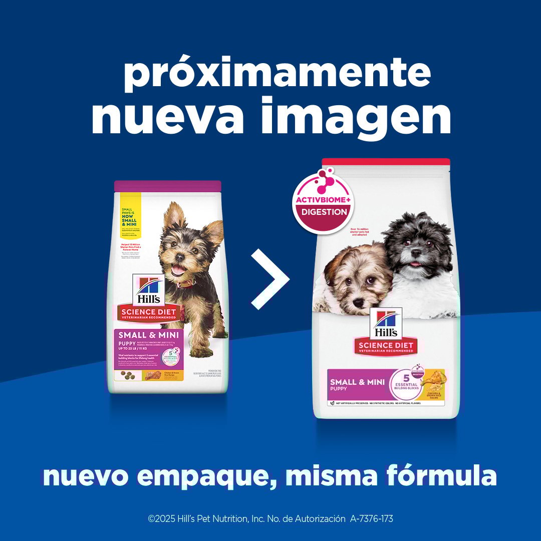 Alimento Hill’s Science Diet Cachorro Small Paws