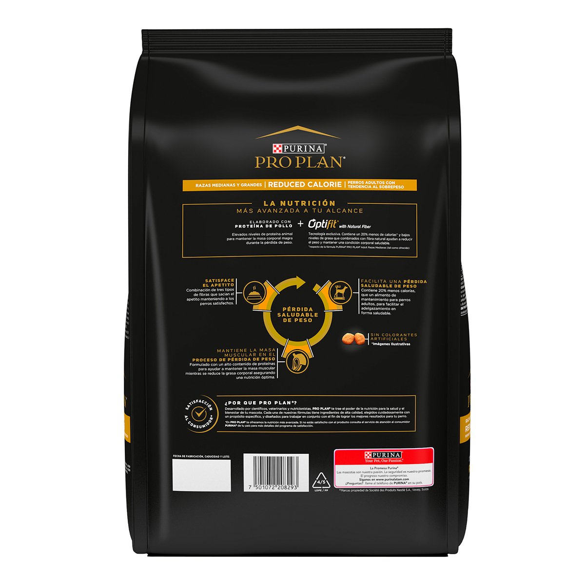 Alimento Pro Plan Reduce Calorie Perro Adulto Todas las Razas (UNICAMENTE BAJO PEDIDO)