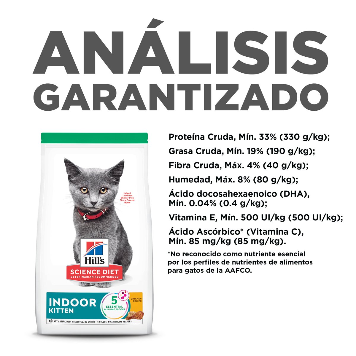 Alimento Hill's Science Diet Indoor Kitten Para Gato