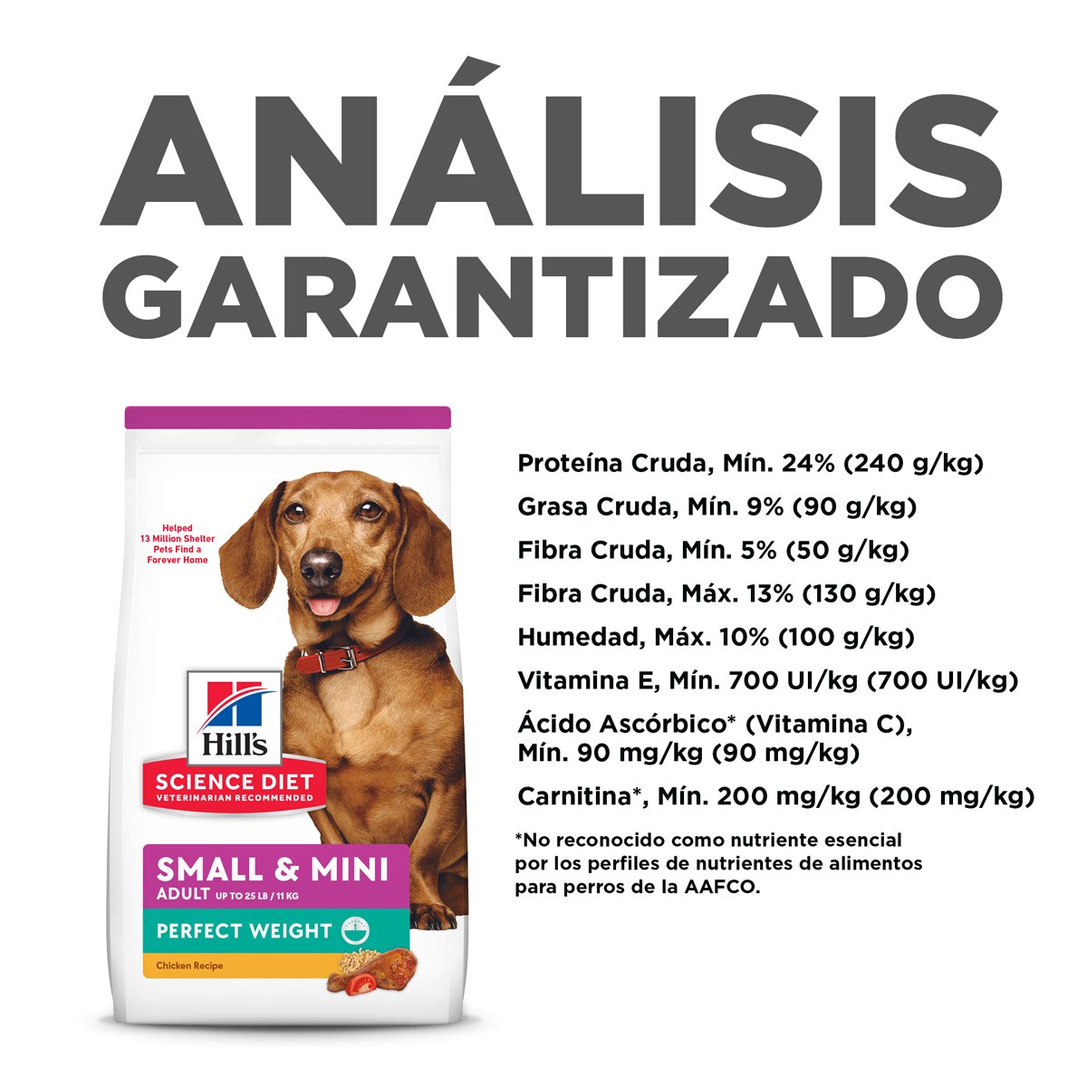 Hill's Science Diet Small & Mini Alimento Control de Peso para Perro Adulto Raza Pequeña y Mini 5.7 kg (UNICAMENTE BAJO PEDIDO)