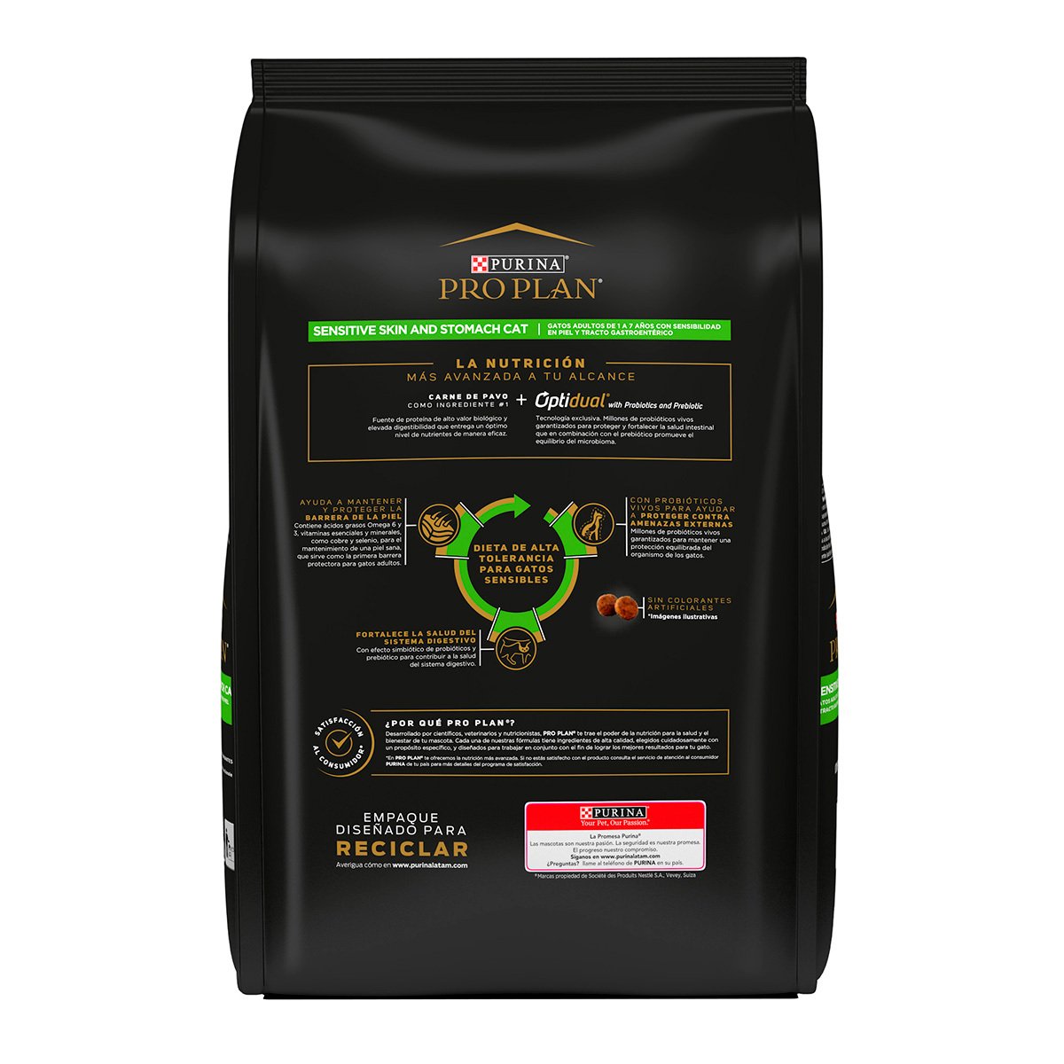 Sensitive Skin and Stomach Gato Adulto 3kg (UNICAMENTE BAJO PEDIDO)