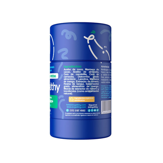 Dogelthy Dog Balm Bálsamo Hidratante para Piel Patitas y Nariz para Perro 50 g