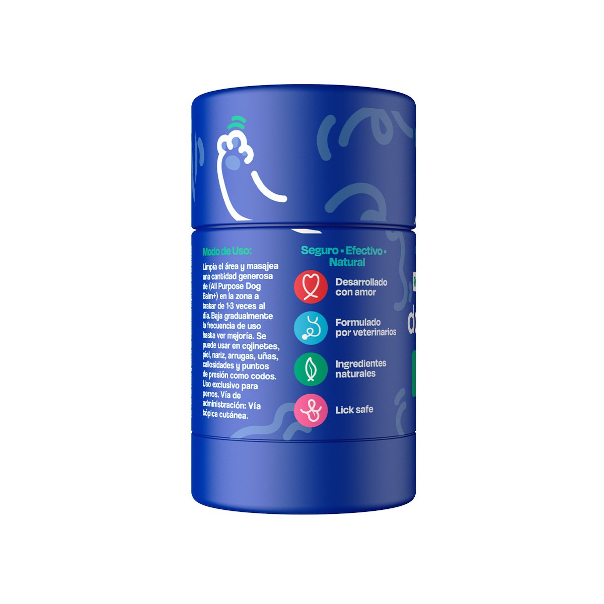 Dogelthy Dog Balm Bálsamo Hidratante para Piel Patitas y Nariz para Perro 50 g