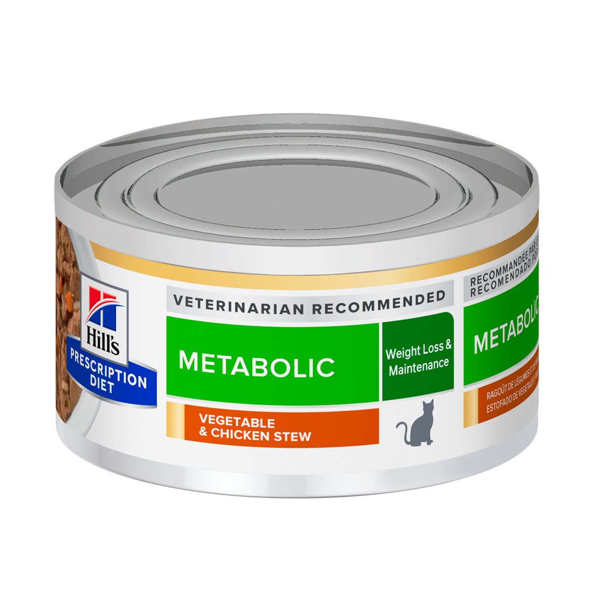 Hill's Prescription Diet Metabolic Alimento Húmedo Reducción de Peso para Gato Adulto 90 g