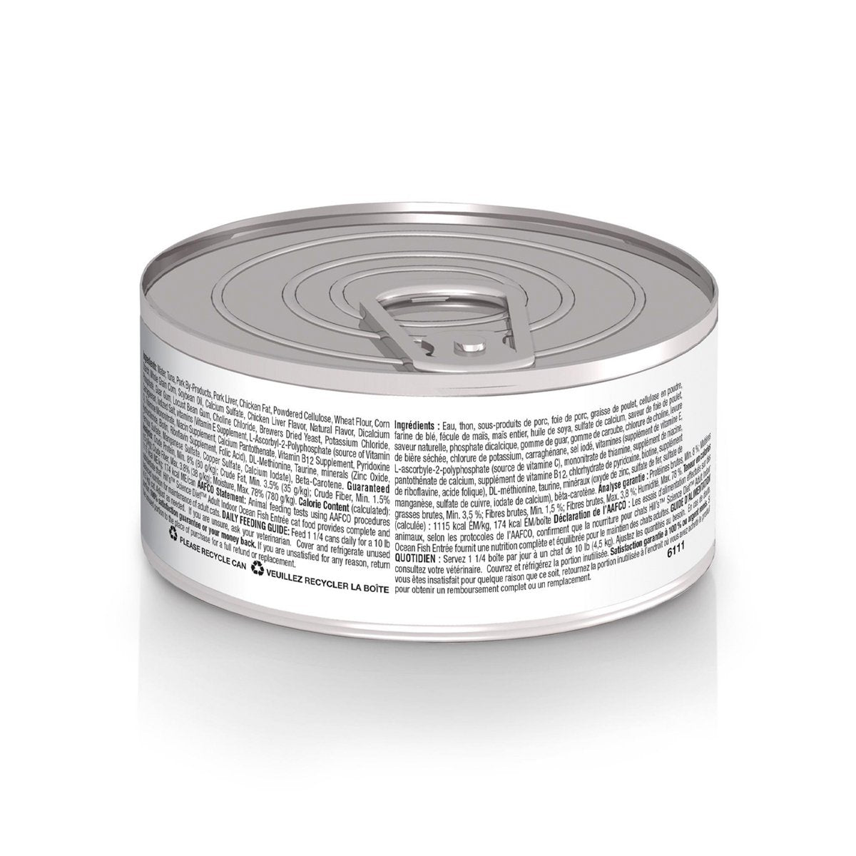 Hill's Science Diet Indoor Alimento Húmedo para Gato de Interior Receta Pescado, 156 g