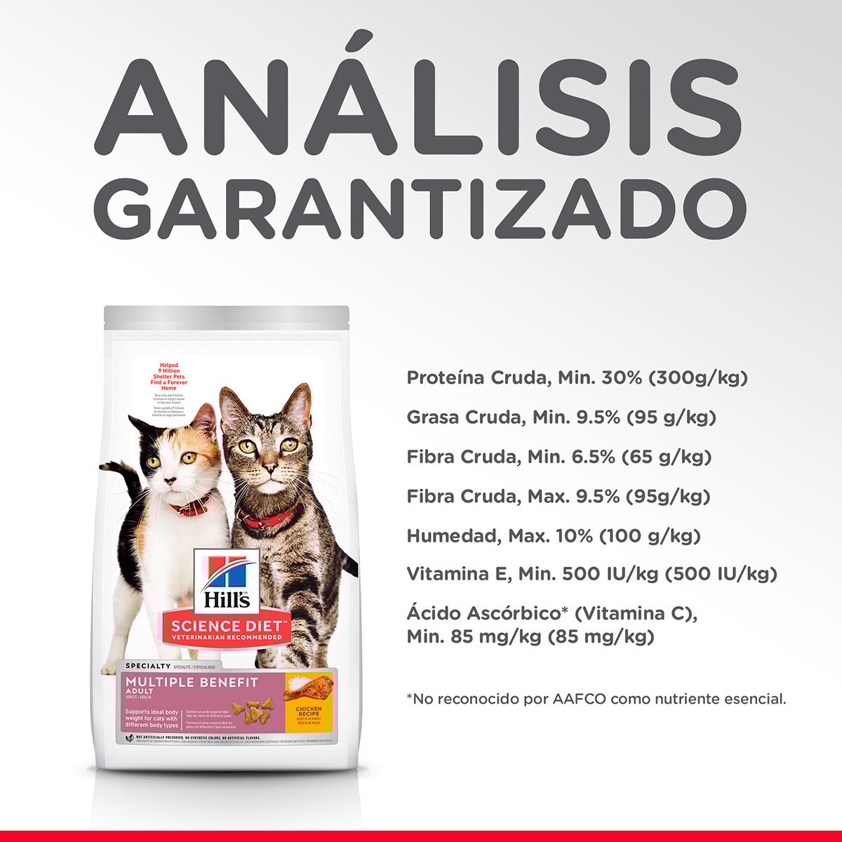 Alimento Hill's Science Diet Original Adulto Multi Beneficios Para Gato (UNICAMENTE BAJO PEDIDO)