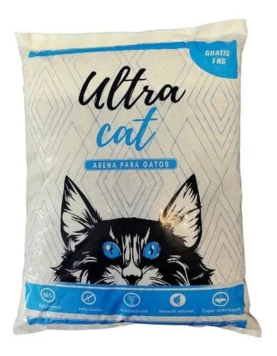 Ultra Cat Arena P/Gato 5 K + 1 Para Todas Las Etapas