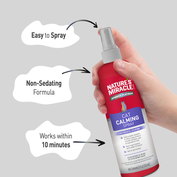 Spray Relajante Nature's Miracle Para Gato 236ml