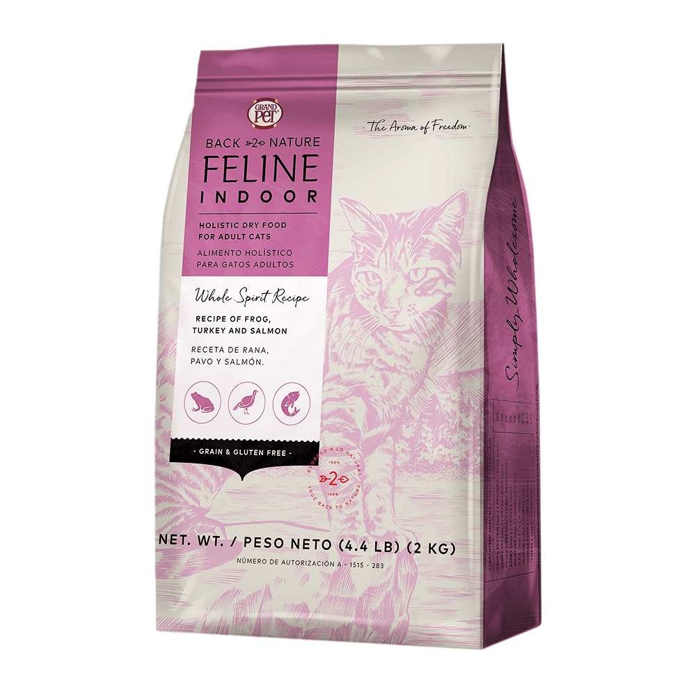 Alimento Back2Nature Feline Adulto Indoor 2kg