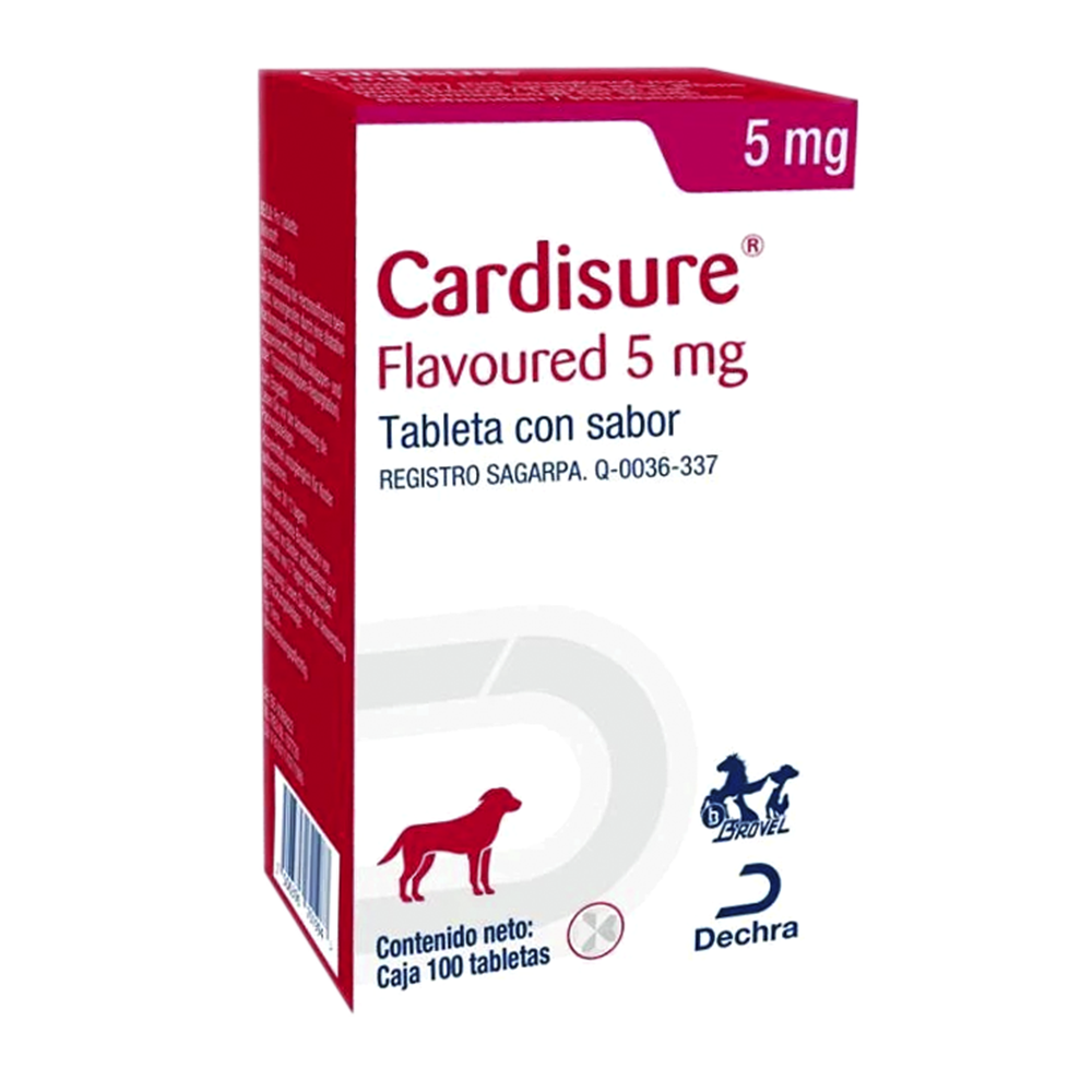 Cardisure 5mg Caja Con 100 Tabletas