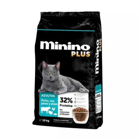 Alimento Minino Plus Para Gato 10kg