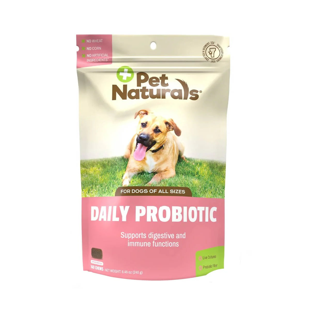 Pet Naturals Daily Probiotic Para Perros 60 Masticables