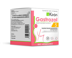 Gastrozol 5 Frasco 14 Tabletas