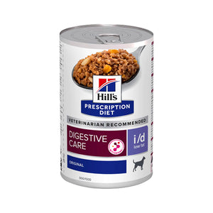 Hill's Prescription Diet i/d Cuidado Digestivo Low Fat Para Perro Lata 370g