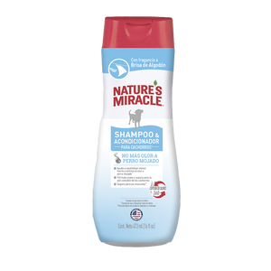 Shampoo Acondicionador para Cachorros Nature's Miracle 473 ml