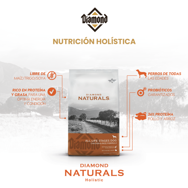 Alimento Diamond Naturals Extreme Athlete 18.14 Kg (UNICAMENTE BAJO PEDIDO)