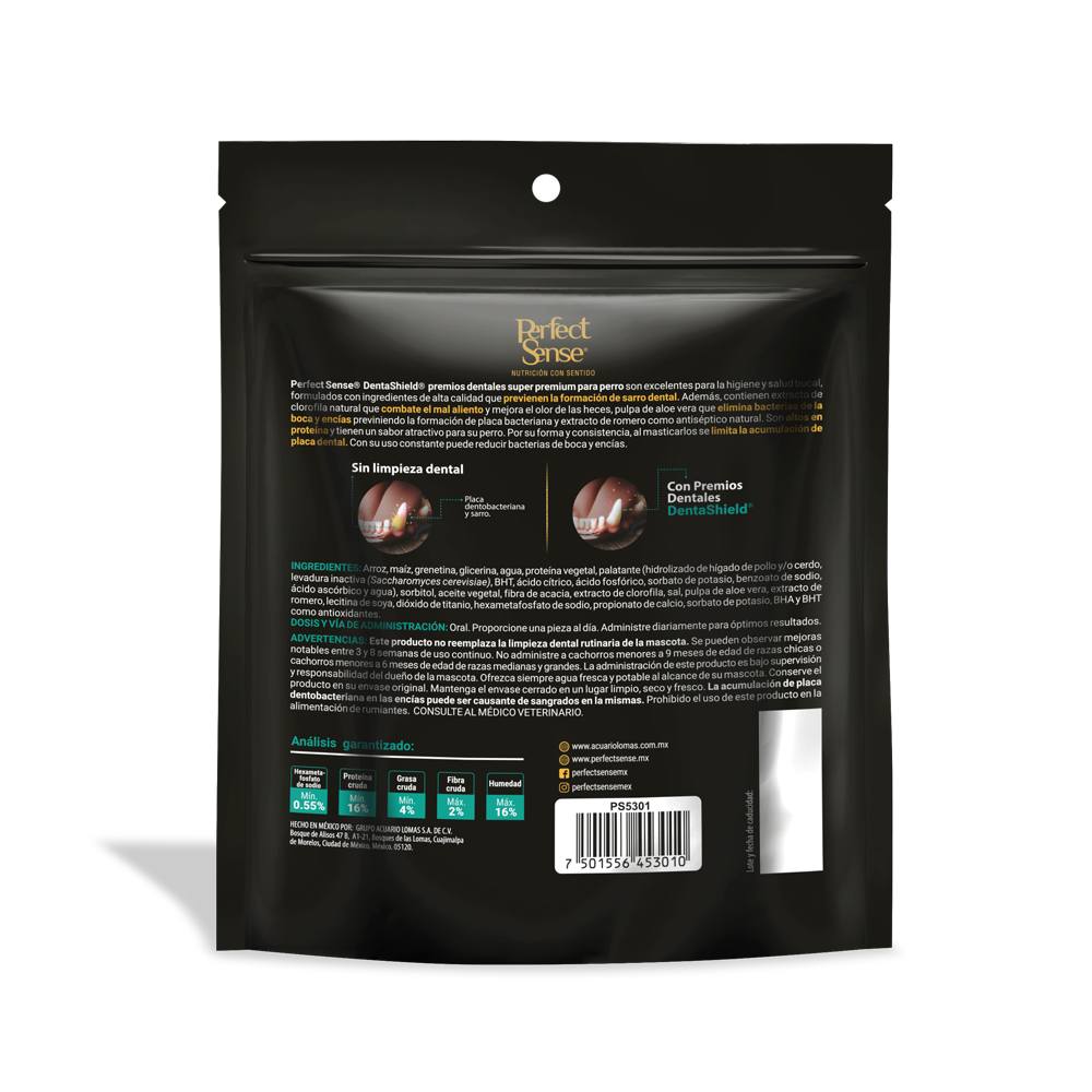 PS - DENTASHIELD PREMIOS DENTALES P/PERRO 200G