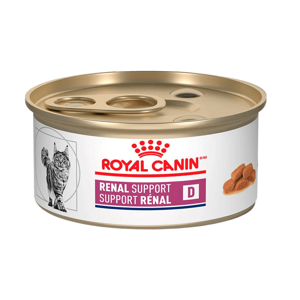 Alimento Royal Canin Soporte Renal D Para Gato Lata 85g