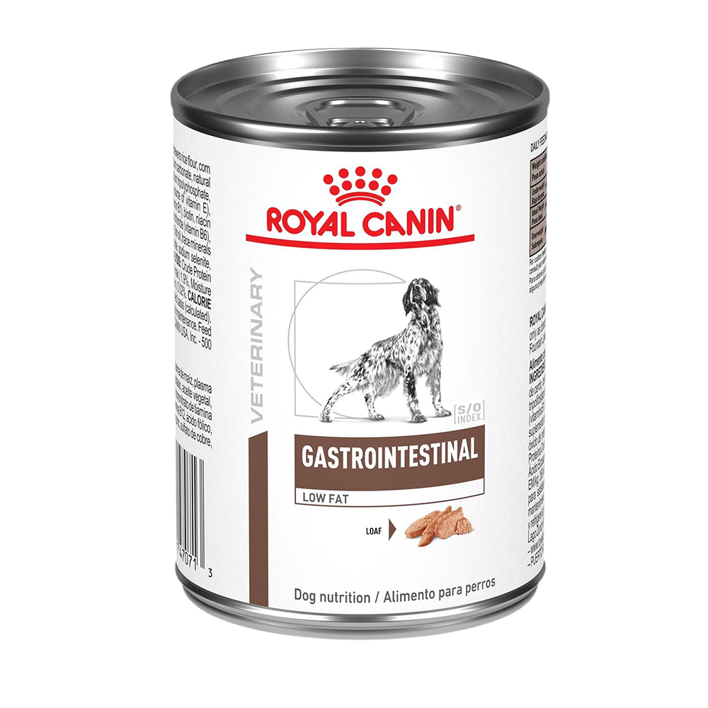 Alimento Royal Canin Gastrointestinal Low Fat Para Perro Lata 385g