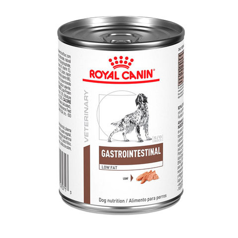 Alimento Royal Canin Gastrointestinal Low Fat Para Perro Lata 385g