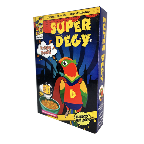 Alimento para Aves Loros y pericos SuperDegy 1 kg