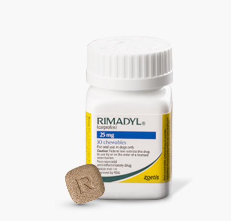 Rimadyl 25mg Frasco 60 Tabletas Masticables