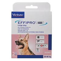 Virbac Effipro Duo Pipeta Desparasitante Externa para Perro Grande, 20-40 kg