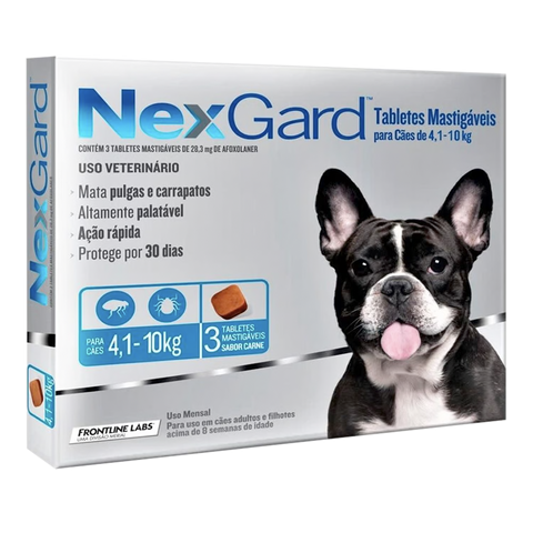 Nexgard 4-10kg 3 Tabletas