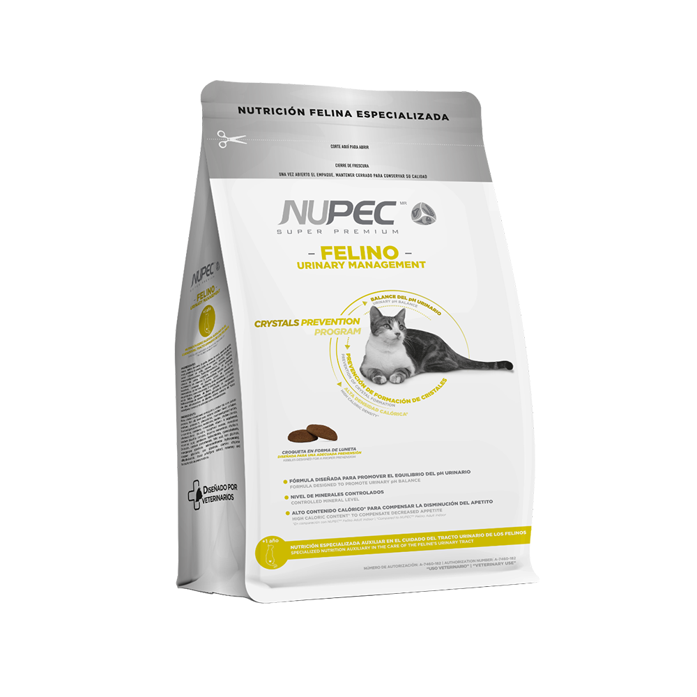 Nupec Alimento Urinary Management Para Gato 1.5kg