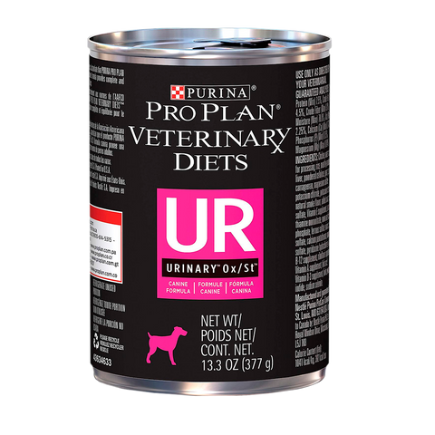 Alimento Pro Plan Veterinary Diets UR Problemas Urinarios Para Perro Lata 377g